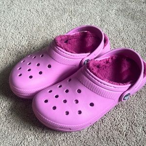 Crocs- Girls Pink Sz J3